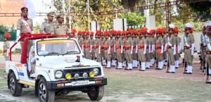 फतेहपुर(CNF)। पुलिस लाइन में पासिंग आउट परेड का हुआ पूर्वाभ्यास