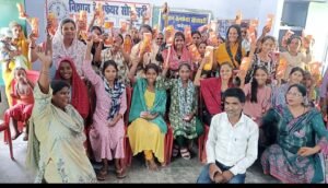 फतेहपुर(CNF)। महिलाओं को दिया संदेश, चुप्पी तोड़ो-जागरूक बनो