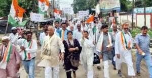 फतेहपुर(CNF)। राम मंदिर चढ़ावा विवाद पर कांग्रेस का शक्ति प्रदर्शन
