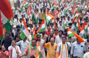फतेहपुर(CNF)। तिरंगे के सैलाब व राष्ट्रप्रेम के जयघोष से सराबोर हुआ शहर