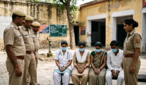 Sambhal में UP Police ने बच्चा तस्करी गिरोह पकड़ा, Delhi की नर्स समेत 6 गिरफ्तार