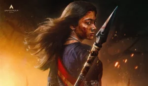 हाथ में हथियार, आंखों में गुस्सा और पानी के अंदर एक्शन, MYSAA Teaser में छाईं Rashmika Mandanna