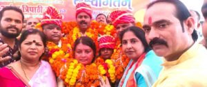 फतेहपुर(CNF)। भाजपा पदाधिकारियों के स्वागत में उमड़ा जनसैलाब