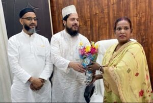 फतेहपुर(CNF)। अल्पसंख्यक कल्याण अधिकारी बनने पर सरिता भारती का सम्मान